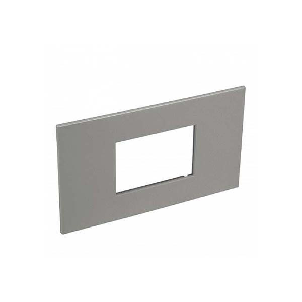 LEGRAND - Plate Arteor, BS, Square, 3 Modules, Magnesium