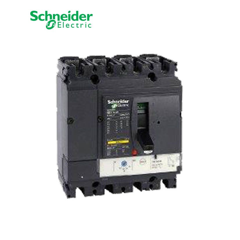 SCHNEIDER - MCCB Breaker, ComPact NSX160F, 4P 4d, 36kA at 415 VAC, TMD Trip Unit 80A