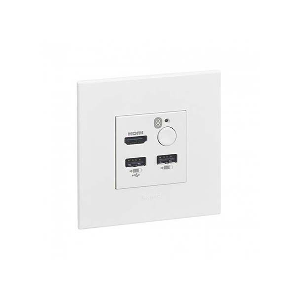 LEGRAND - Media Hub Arteor, 2 Modules, White