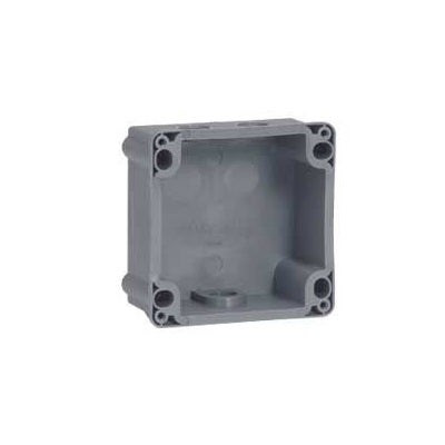 LEGRAND - Hypra IP44/55 Reversible Housing for fixed Prisinter 2P+E and 3P+E 16A - Plastic