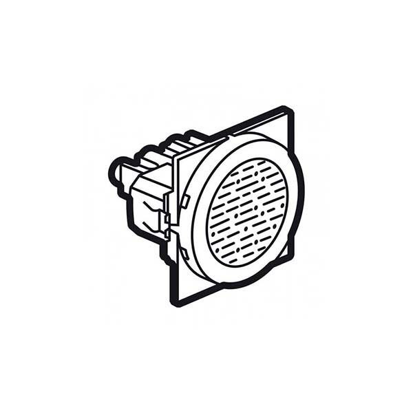 LEGRAND - Buzzer Arteor, Round, 2 Modules, White