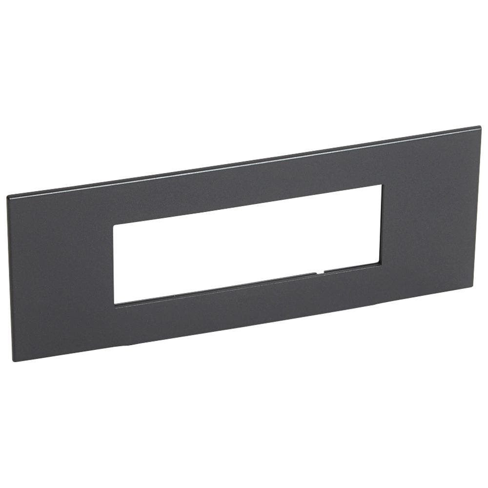 LEGRAND - Plate 6Mod Sqr BS, Graphite Arteor