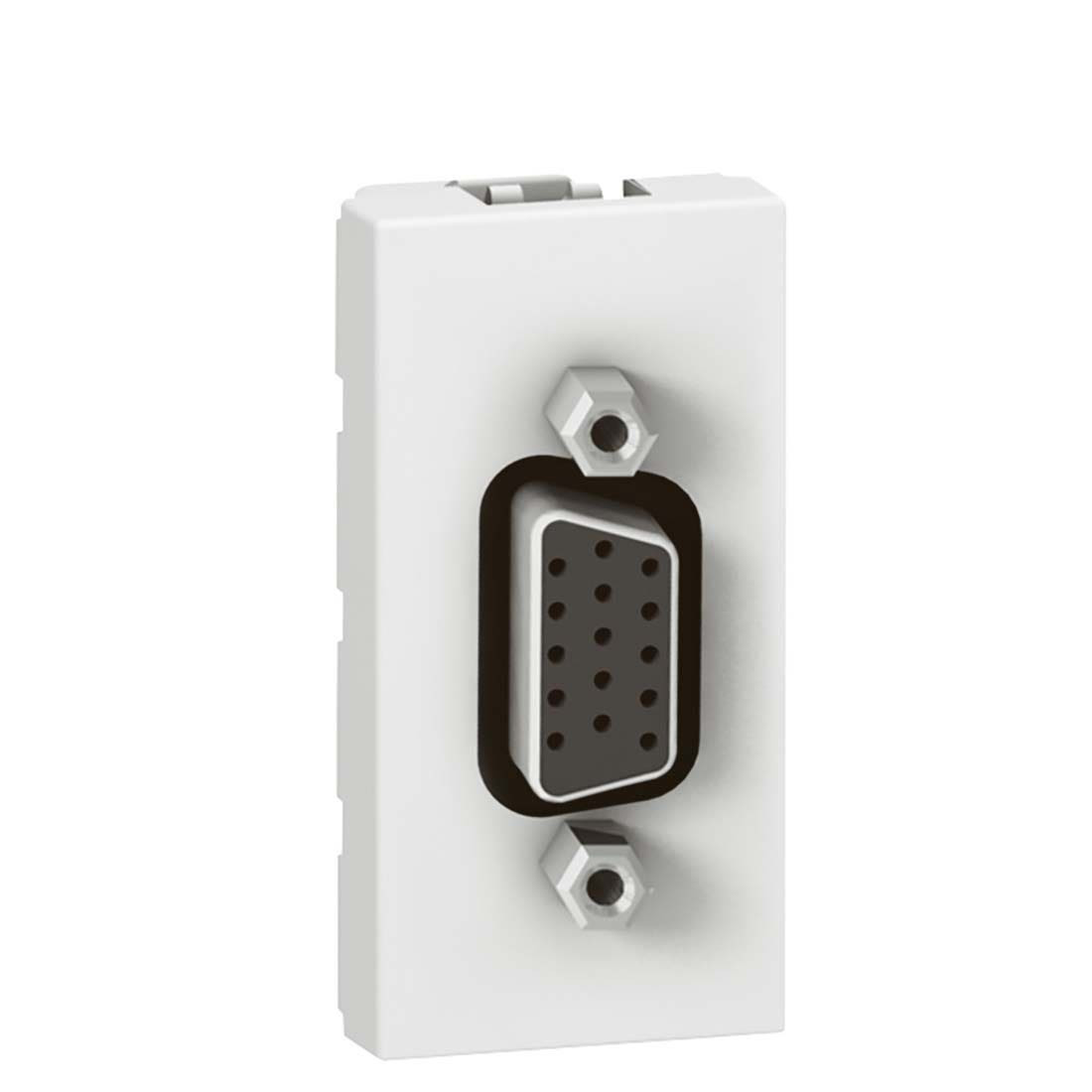 LEGRAND - HD15 Socket Mosaic, Solder Type, 1 Module, White