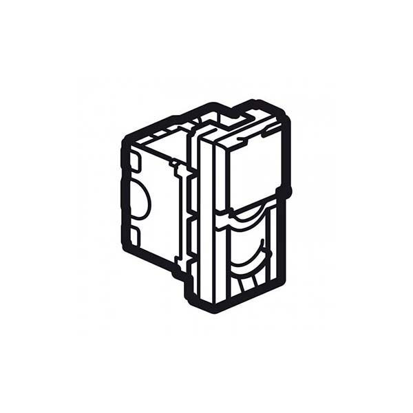 LEGRAND - Data Socket Arteor, RJ45, Cat.6, STP, 1 Module, Magnesium