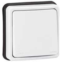LEGRAND - Switch Plexo 66, 1 Gang, 2 Way, 20 A, 250 V~, Flush Mounting
