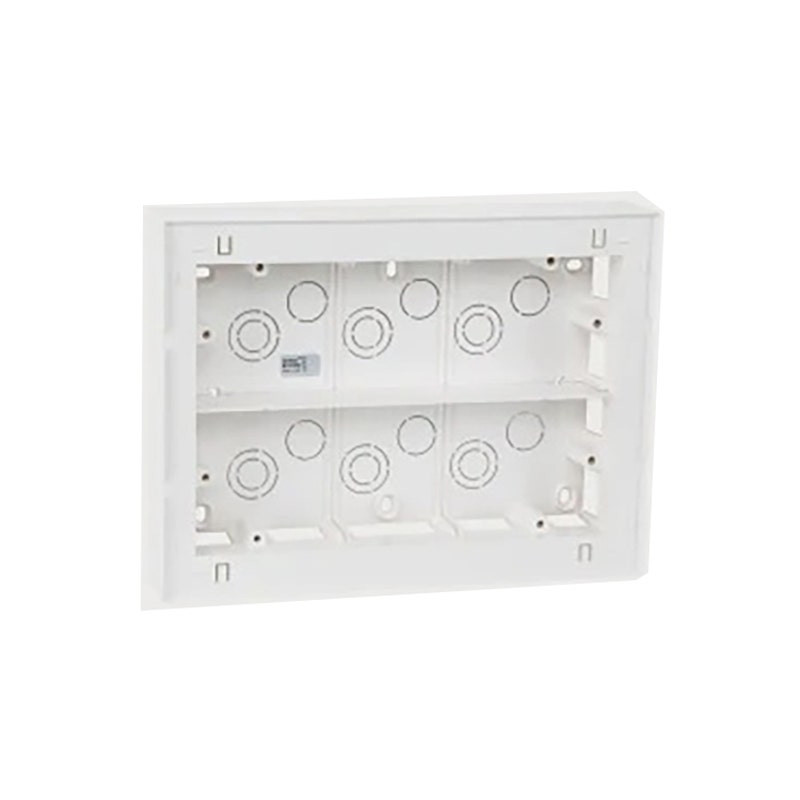 LEGRAND - Box Arteor, Surface Mounting, Indian/BS, 12/16 Modules, Depth 38mm, White