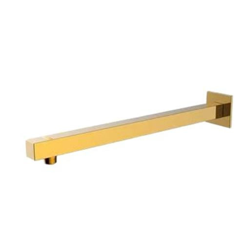 iCast- Shower Arm -30cm -SS304-Square-Gold