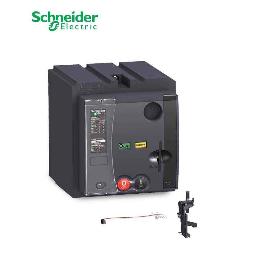 SCHNEIDER - Communicating Motor Mechanism Module MTc 400/630, ComPact NSX400/630, 220/240 VAC 50/60 Hz