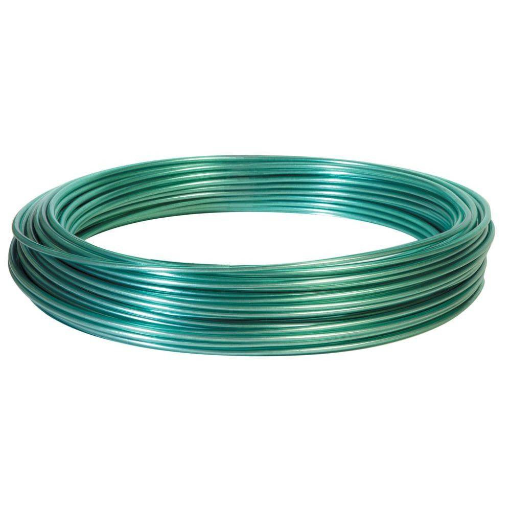 green coated binding wire