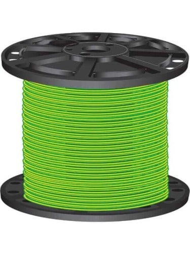 Riyadh Cables- BS- NYA Cable-6mm²-91.44 m- 450/750V-Cu/PVC- GreenXYellow