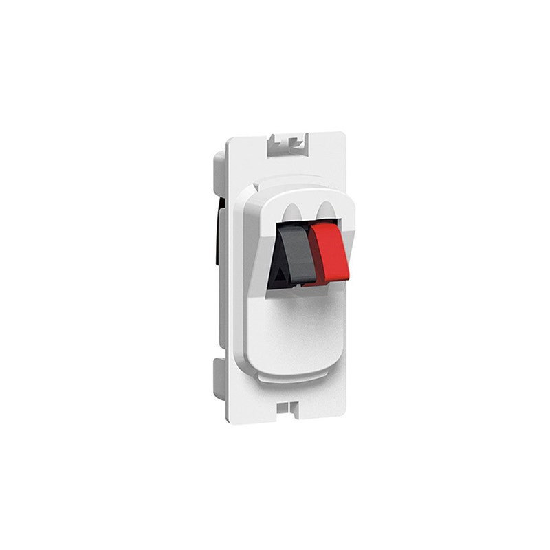 LEGRAND - HIFI Loudspeaker Socket Synergy, Grid Module, White