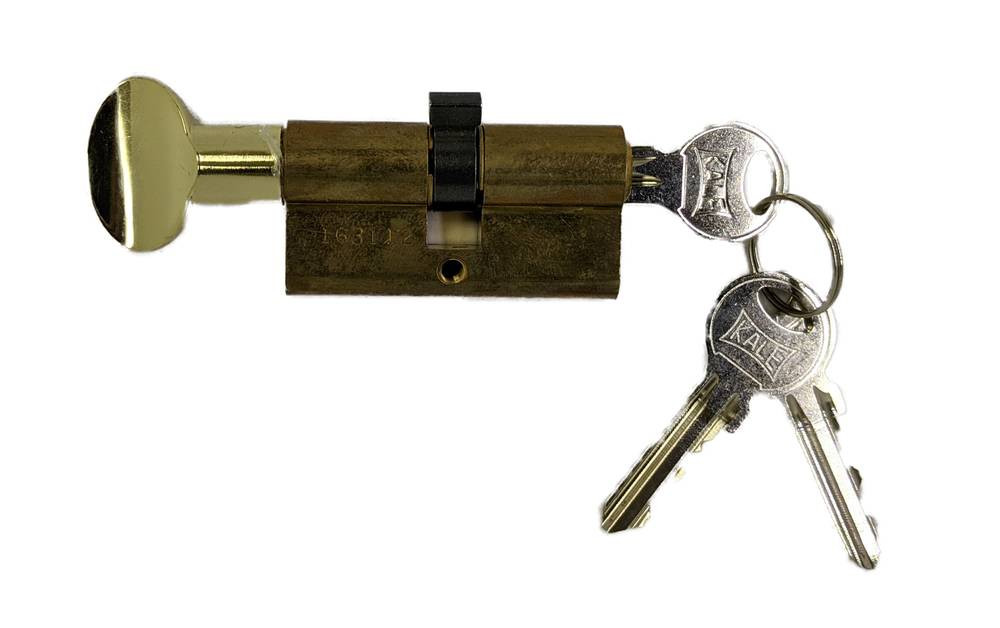 Kalon Door Handle, Toilet | KALE - 62 mm - Knop / 3 KEYS - Brass