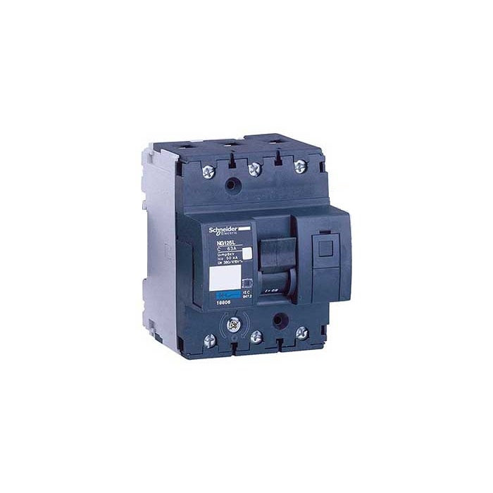 SCHNEIDER - MCB Breaker, Acti9 NG125L, 3P, 40A, C curve