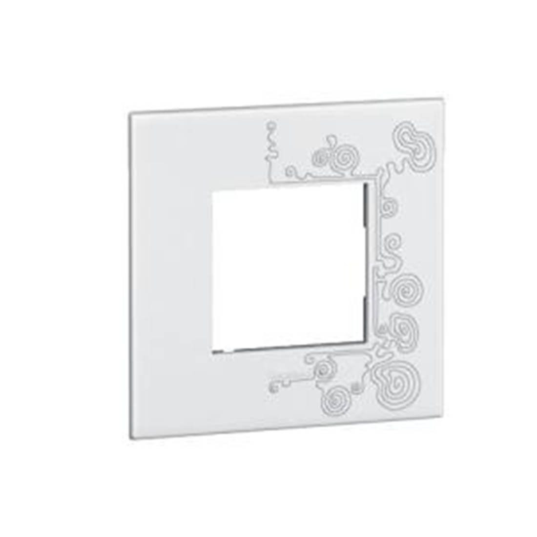 LEGRAND - Plate 1G 2Mod Sqr BS, Edition 1 Arteor