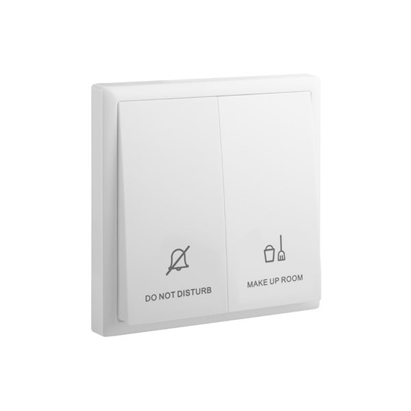LEGRAND - Hotel Room Internal Control Eloe, DND/MUR, White
