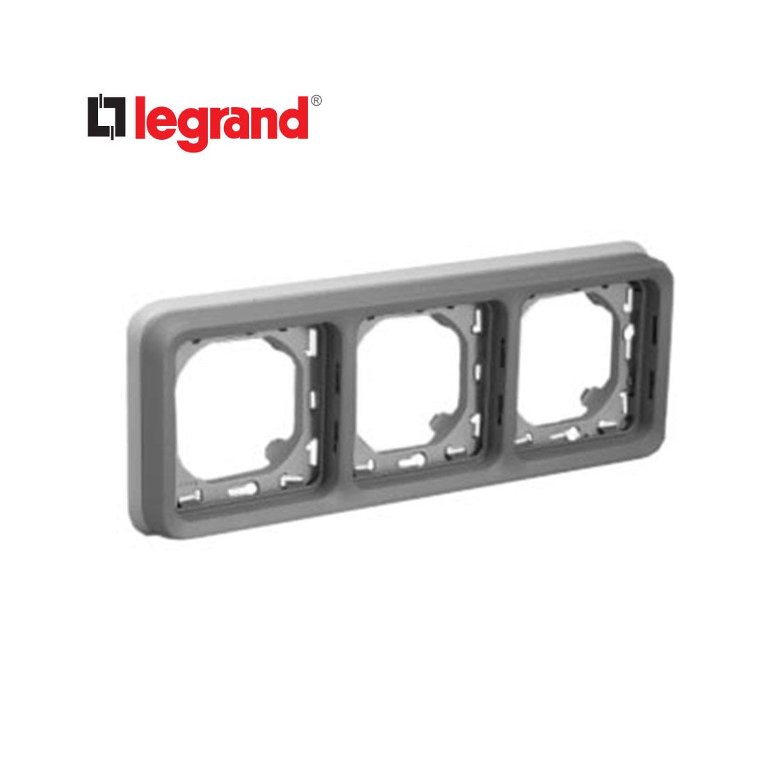 LEGRAND - Support Frame 3G Horztl Flush Mount IP55-IK07 Plexo, 