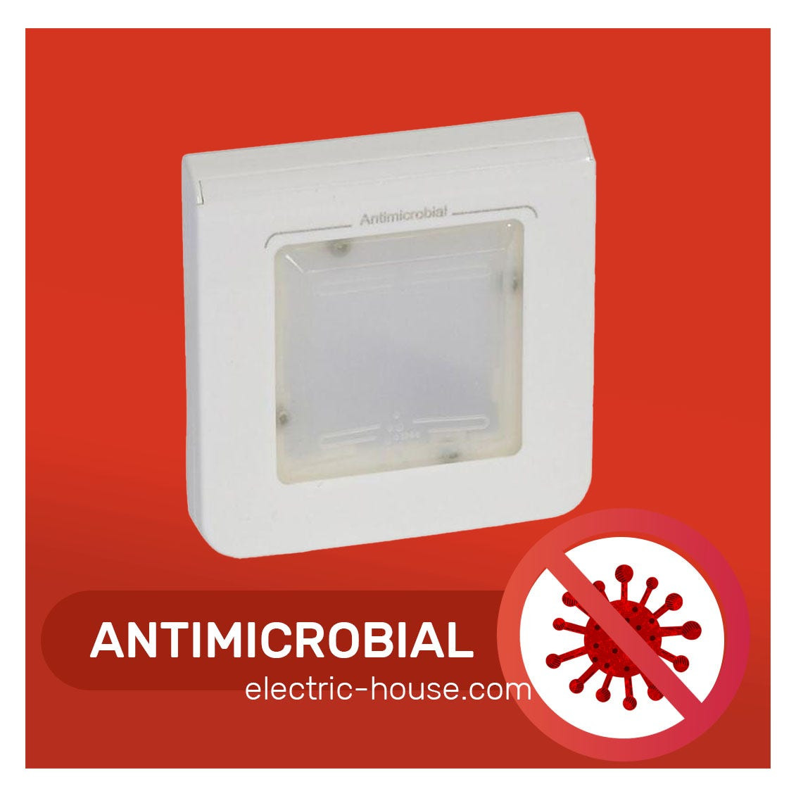LEGRAND - IP44 Plates Antimicrobial Range