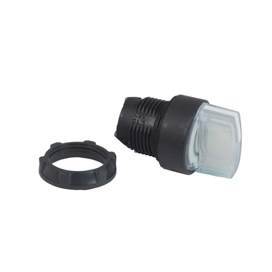 SCHNEIDER - White Illuminated Selector Switch Head ˜22 2-Position Stay Put