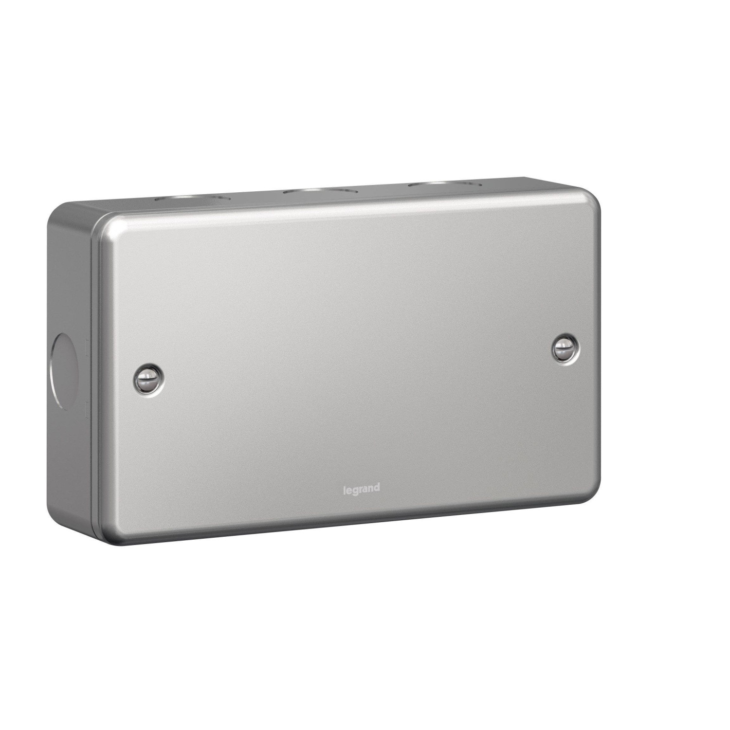 LEGRAND - Blank Plate 2 Gang, Metal Clad 