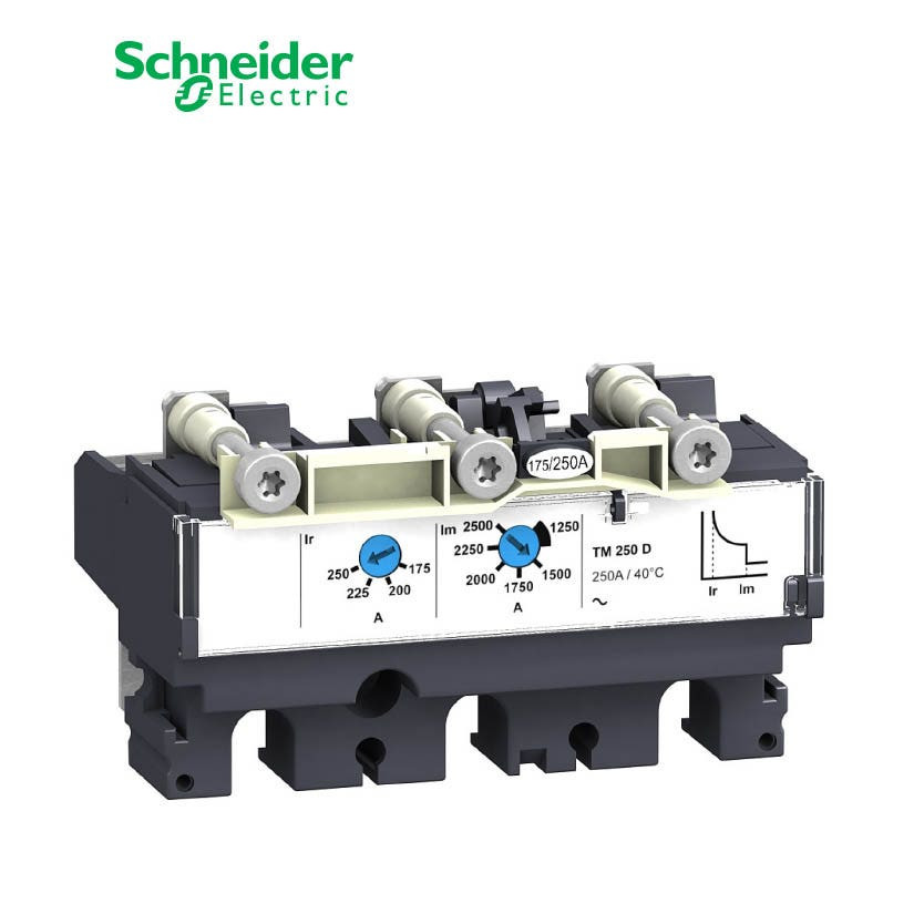 SCHNEIDER - Trip Unit TM40D for ComPact NSX 100/160 Circuit Breakers, Thermal-magnetic, 40A, 3P