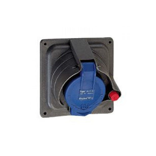 LEGRAND - Panel mounting socket Prisinter Hypra - IP44 -200/250 V~ -32 A - 2P+E - plastic