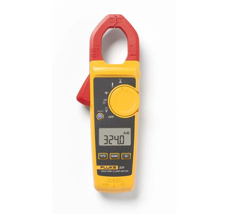 FLUKE - 324 True-RMS Clamp Meter with Temperature & Capacitance