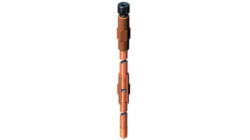 Copper spiral ground pole 5/8 - 3000 mm - RB235