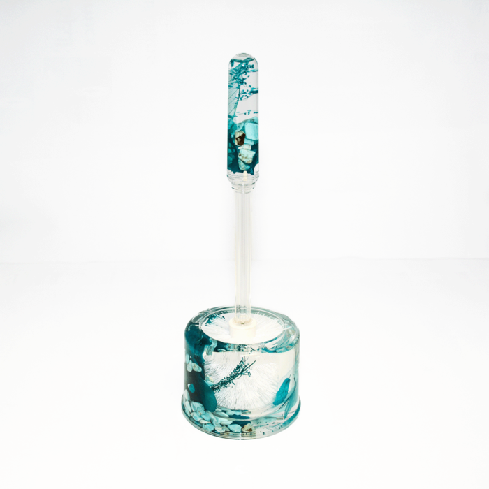 Toilet brush  ACRYLIC - Green