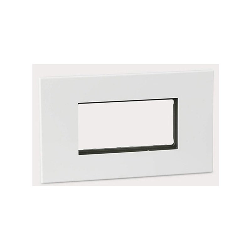 LEGRAND - Cover Plate with Frame Arteor, Indian , 4 Modules, Square, White