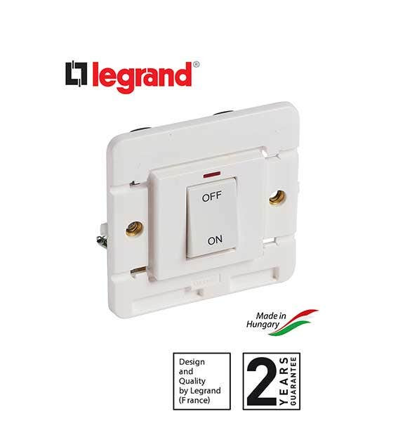 LEGRAND - Double Pole Switches 45 A, 250 VA