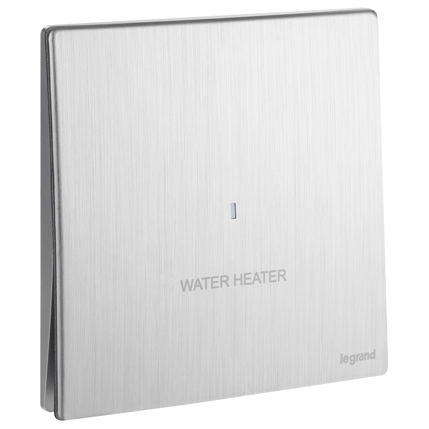 ليجراند - مفتاح سخان ماليا - 20 أمبير - 250 فولت - مع علامة Water Heater - لون ألومنيوم