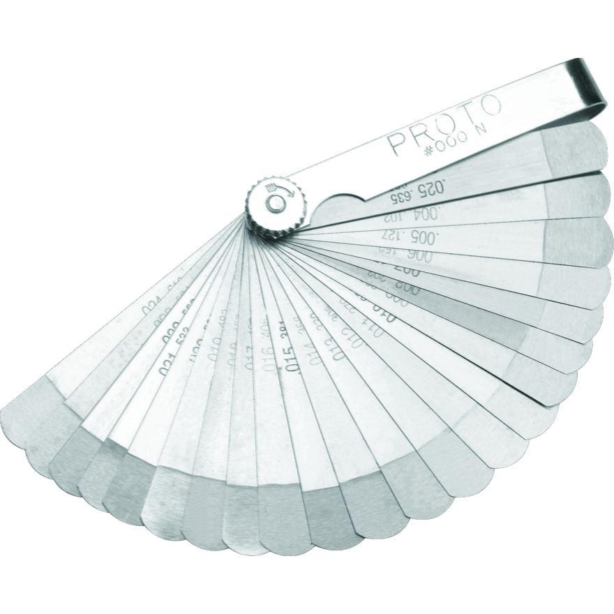 PROTO, 22 Blade Step Cut Feeler Gauge Set