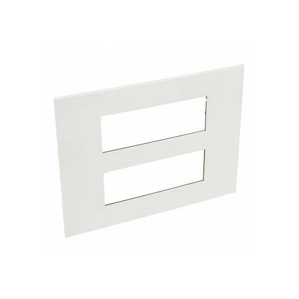 LEGRAND - Plate Arteor, French/German, Square, 2x6 Modules, White