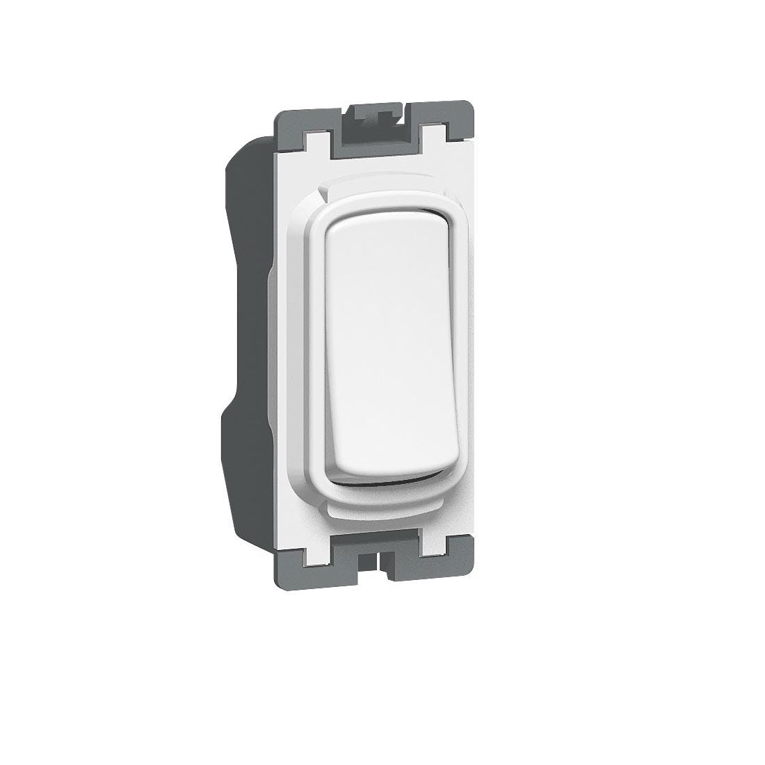 LEGRAND - Switch 20A 250V DP, Grid White 