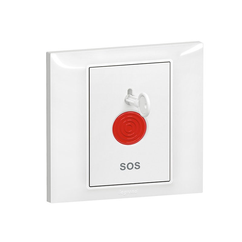 ليجراند - مفتاح أمان Belanko S، 1A، 250V، White