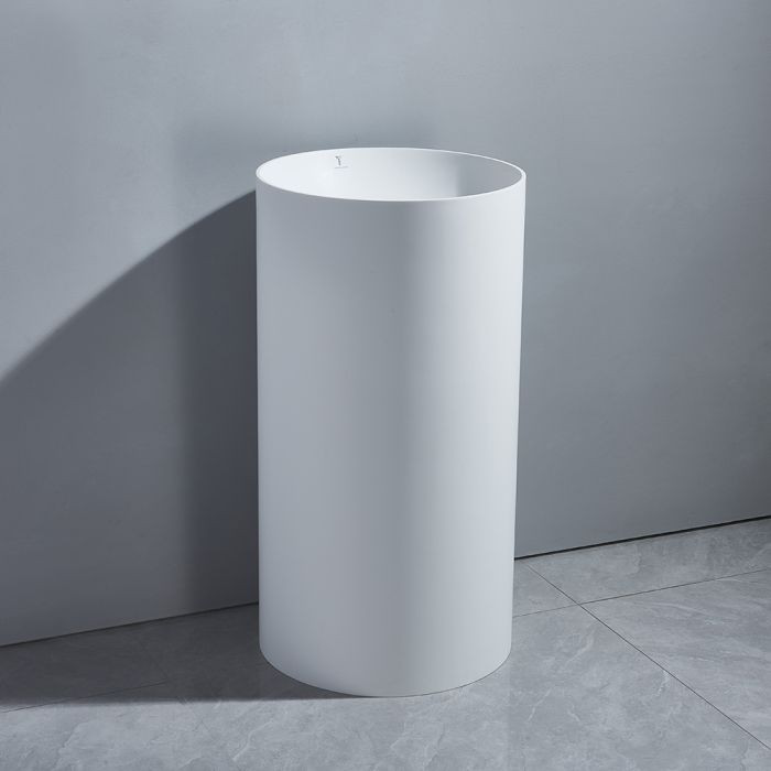 Wash Basin MALAKIT Round floor mounted