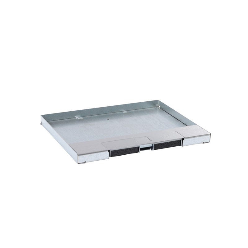 LEGRAND - Flush Floor Boxes Metal Lid, 12/18 Modules, Stainless Steel