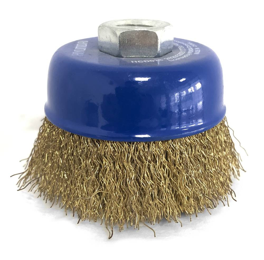 Soft Copper Wire Cup Brush - Soft Copper Wire Cup Brush (4") 14mm HCD039 Hyundai