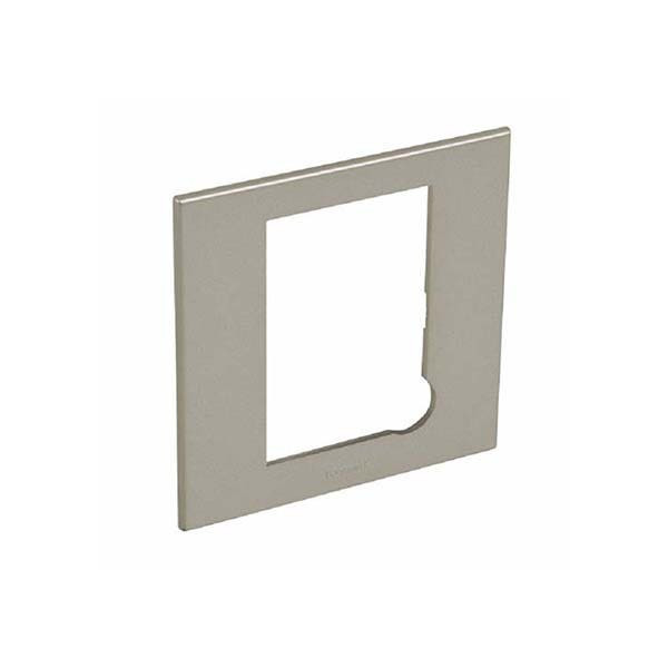 LEGRAND - Plate Arteor, BS, for 13A Fused Connection Unit, Square, Champagne