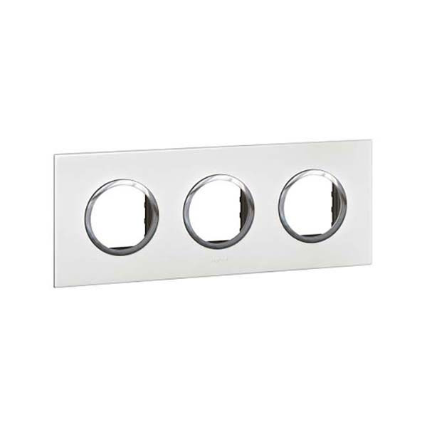 LEGRAND - Plate Arteor, French/German, Round, 3x2 Modules, White