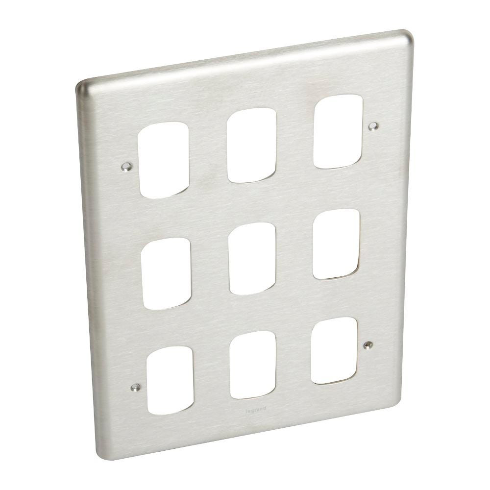 LEGRAND - Front Plate Synergy, for 9 Grid Modules -3x2 Gang