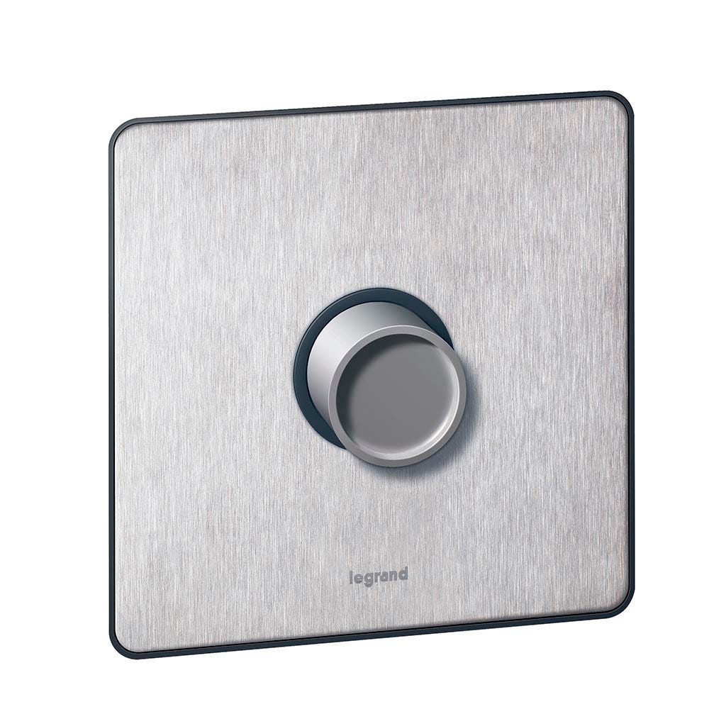 LEGRAND - Rotary Universal Dimmer Synergy -1 Gang -2-Way Push Sleek Design 