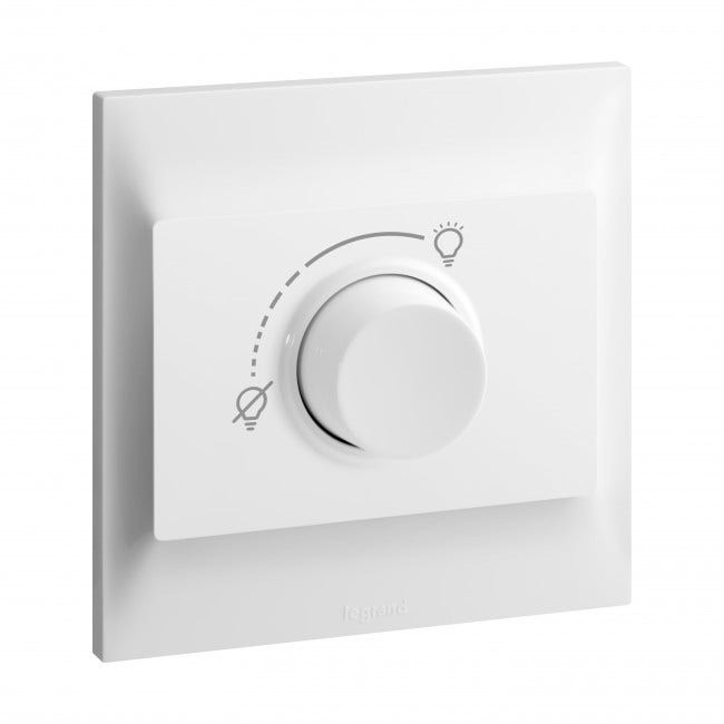 LEGRAND - Dimmer Belanko S - 300W RLC + LED dimmer for all types of lamps - White
