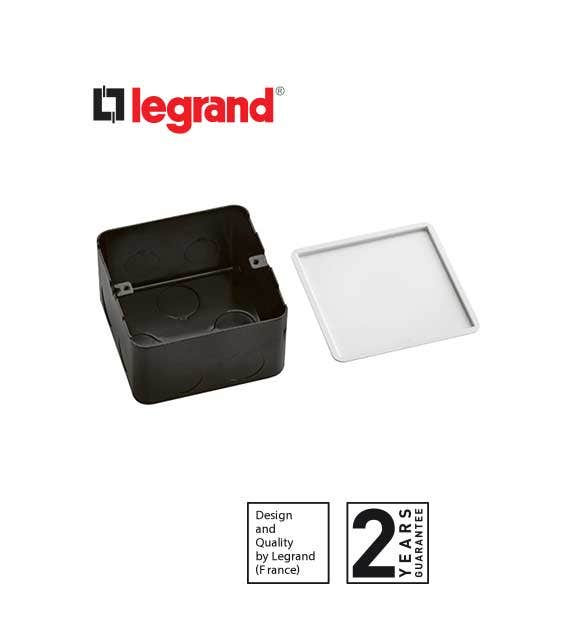 LEGRAND - Metal Flush-Mounting Box for Installation In Concrete Floor, 3 Modules