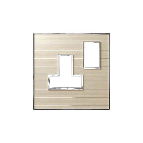 LEGRAND - Plate Arteor, for Switched Sockets 1 Gang, Square, BS, Casual