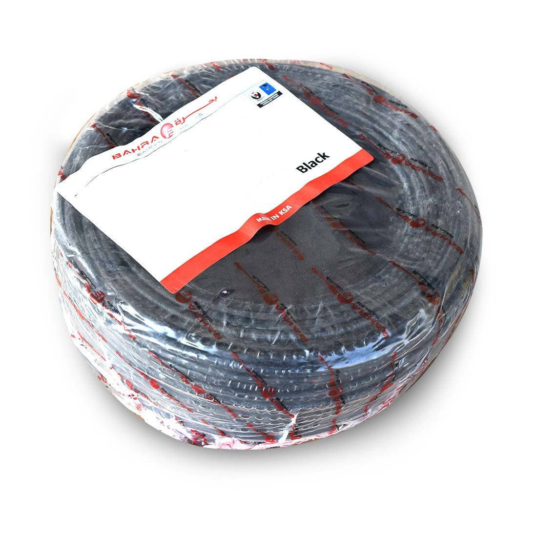 بحرة - سلك كهربائي نحاس - MICA LS0H - المواصفات البريطانية - NYA - مقاس 10 مم - أسود - 450/750 فولت 