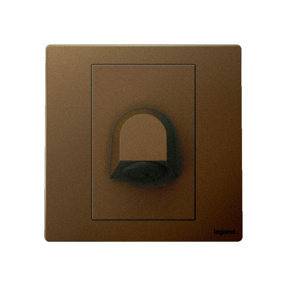 LEGRAND - Cable Outlet Mallia, 20 A, Dark Bronze
