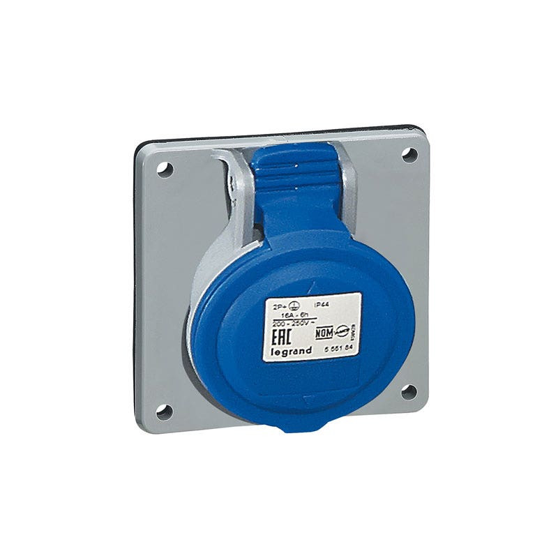 LEGRAND - Socket 32A 4P+E 200/250V Panel/M IP44, P17
