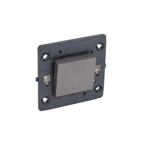 LEGRAND - Intermediate Switch Arteor, 1 Gang, 10A, Square, Magnesium