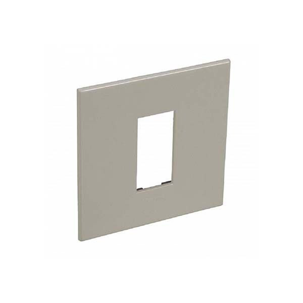LEGRAND - Plate Arteor, BS, Square, 1 Module, Champagne